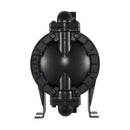 VEVOR pneimatiskais dubultmembrānu sūknis, maks. plūsma 132 l/min, standarta ieplūde un izplūde, alumīnija sakausējuma korpuss, divas membrānas, paredzēts dīzeļdegvielai, smērvielām, petrolejai un benzīnam