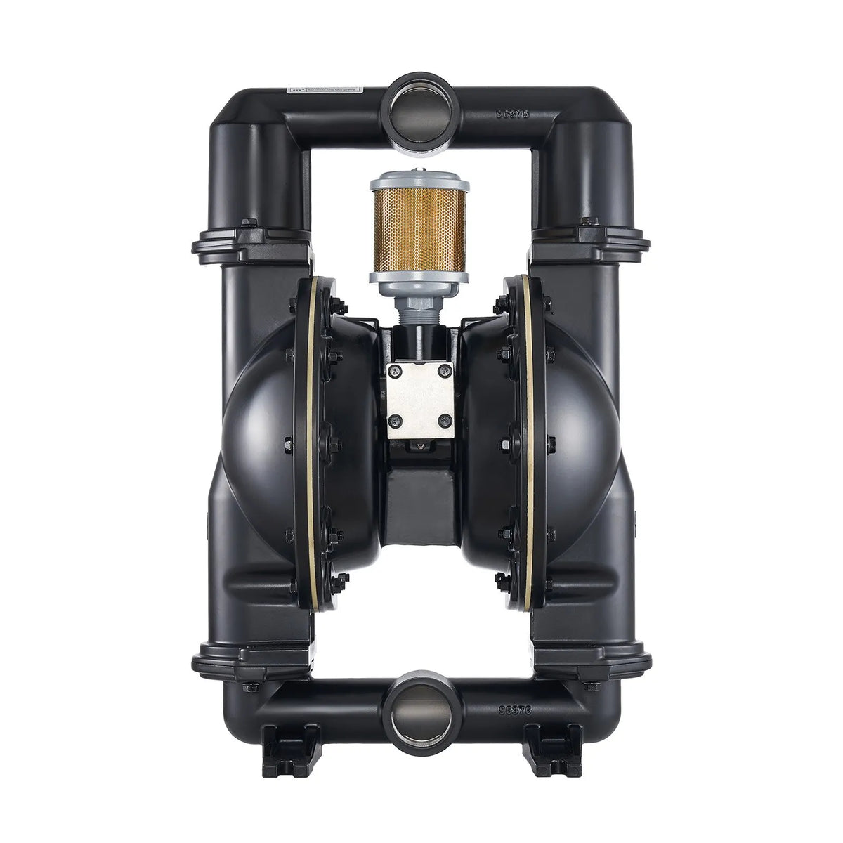 VEVOR Pneumatic Double Diaphragm Pump, Max. 598 l/min, Standard Inlet and Outlet, Aluminium Alloy Body, Dual Diaphragms, Suitable for Diesel, Lubricants, Kerosene and Petrol