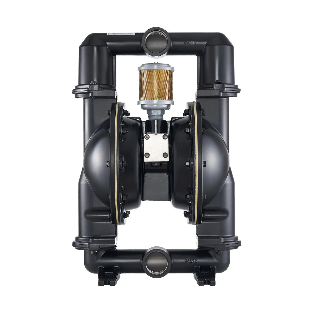 VEVOR Pneumatic Double Diaphragm Pump, Max. 598 l/min, Standard Inlet and Outlet, Aluminium Alloy Body, Dual Diaphragms, Suitable for Diesel, Lubricants, Kerosene and Petrol