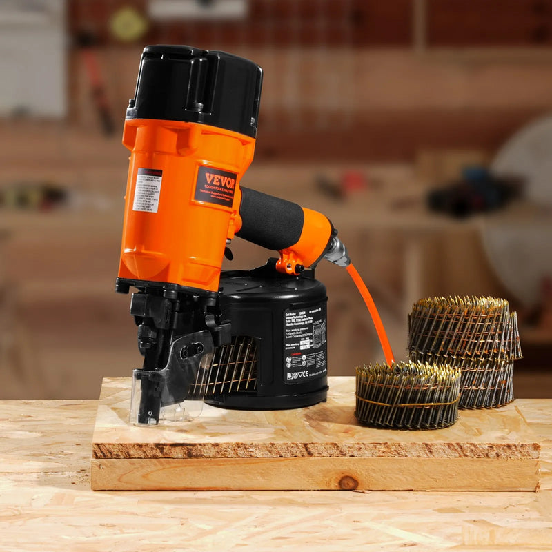 CN83N Ruļļveida apdares naglotājs 50–83 mm 15° pneimatiskais naglotājs