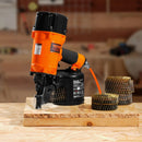 CN83N Ruļļveida apdares naglotājs 50–83 mm 15° pneimatiskais naglotājs