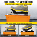 Hidrauliskā pneimatiskā kājas sūkņa sistēma ar šļūteni, darba spiediens 689 bar, piemērota hidrauliskajiem cilindriem un domkratiem, kājām darbināms modelis