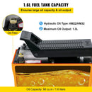 Hidrauliskā pneimatiskā kājas sūkņa sistēma ar šļūteni, darba spiediens 689 bar, piemērota hidrauliskajiem cilindriem un domkratiem, kājām darbināms modelis