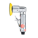 VEVOR mini pneimatiskā slīpmašīna, 2,5/5,1/7,6 cm ekscentriskā gaisa slīpmašīna ar 15000 apgr./min, pneimatiska pulēšanas un slīpēšanas ierīce auto virsbūves darbiem, 58 daļu komplekts ar viļņveida sūkļiem, smilšpapīru un vilnas pulēšanas disku