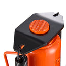 VEVOR pneimatiskais hidrauliskais pudeles domkrats 12 t ar pacelšanas diapazonu 265–505 mm, pneimatisks un manuāls pastiprinātas konstrukcijas metināts domkrats ar rokas sūkni, piemērots SUV, pikapiem, kravas automobiļiem un vieglo auto remontam, oranžs