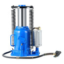 VEVOR pneimatiskais hidrauliskais pudeles domkrats 32 t, celšanas diapazons 255–415 mm, pneimatisks/manuāls smagas slodzes metināts domkrats ar sūkni SUV, pikapiem, kravas auto un auto remontam, zils