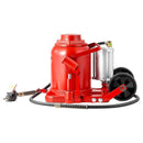 VEVOR pneimatiskais hidrauliskais pudeles domkrats 50 t, celšanas diapazons 265–410 mm, pneimatisks/manuāls smagas slodzes metināts domkrats ar sūkni SUV, pikapiem, kravas auto un auto remontam, sarkans