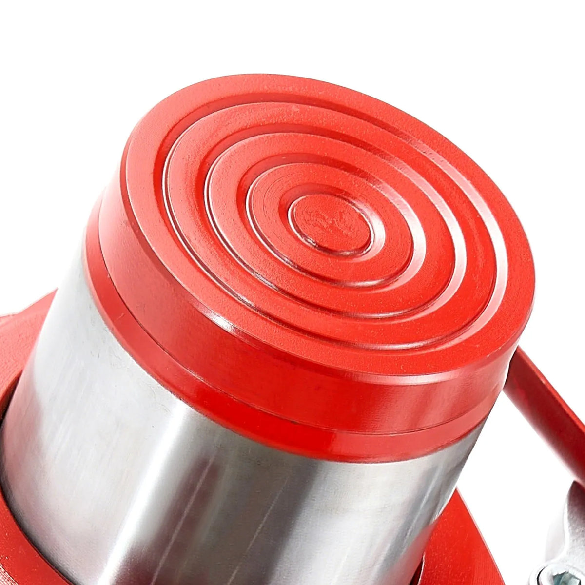 VEVOR Pneumatic Hydraulic Bottle Jack 50 t, Lifting Range 265–410 mm, Pneumatic/Manual Heavy-Duty Welded Jack with Pump for SUV, Pickup, Truck and Car Repair, Red
