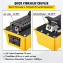 Pneimatiskais hidrauliskais kājas sūknis 689 bar, 1,9 L eļļļas tvertne, ar šļūteni un smidzināšanas pistoli, paredzēts smagās tehnikas apkopei, automobiļu remontam un rāmja presēm