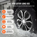 38,1 cm disku pārsegi, 4 gab., izturīgi visiem laikapstākļiem