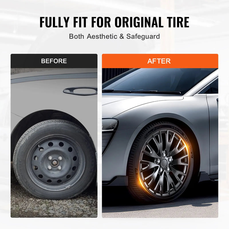 40,6 cm riteņu disku pārsegi, 4 gab., izturīgi visiem laikapstākļiem