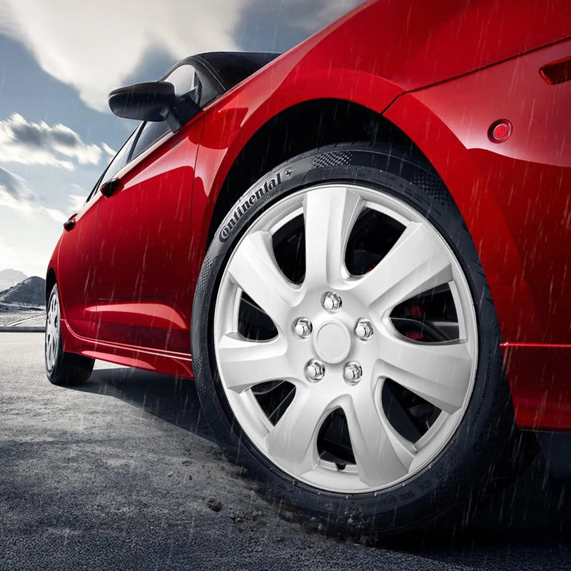 16 cm disku pārsegi, 4 gab., izturīgi visiem laikapstākļiem