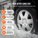 38,1 cm riteņu disku pārsegi, 4 gab., izturīgi visiem laikapstākļiem