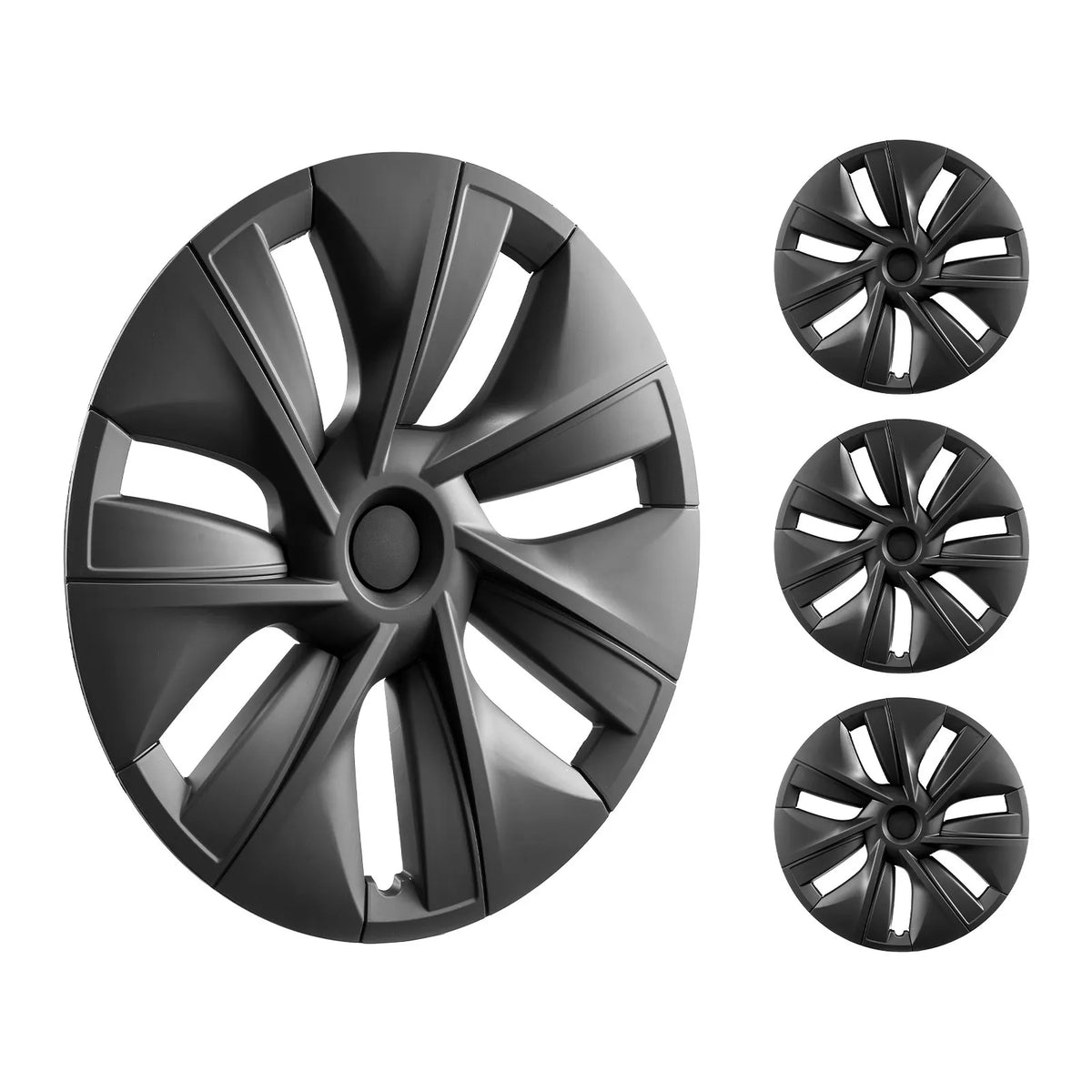 48.3 cm wheel disc cover 2020–2023 Model Y with valve opening
