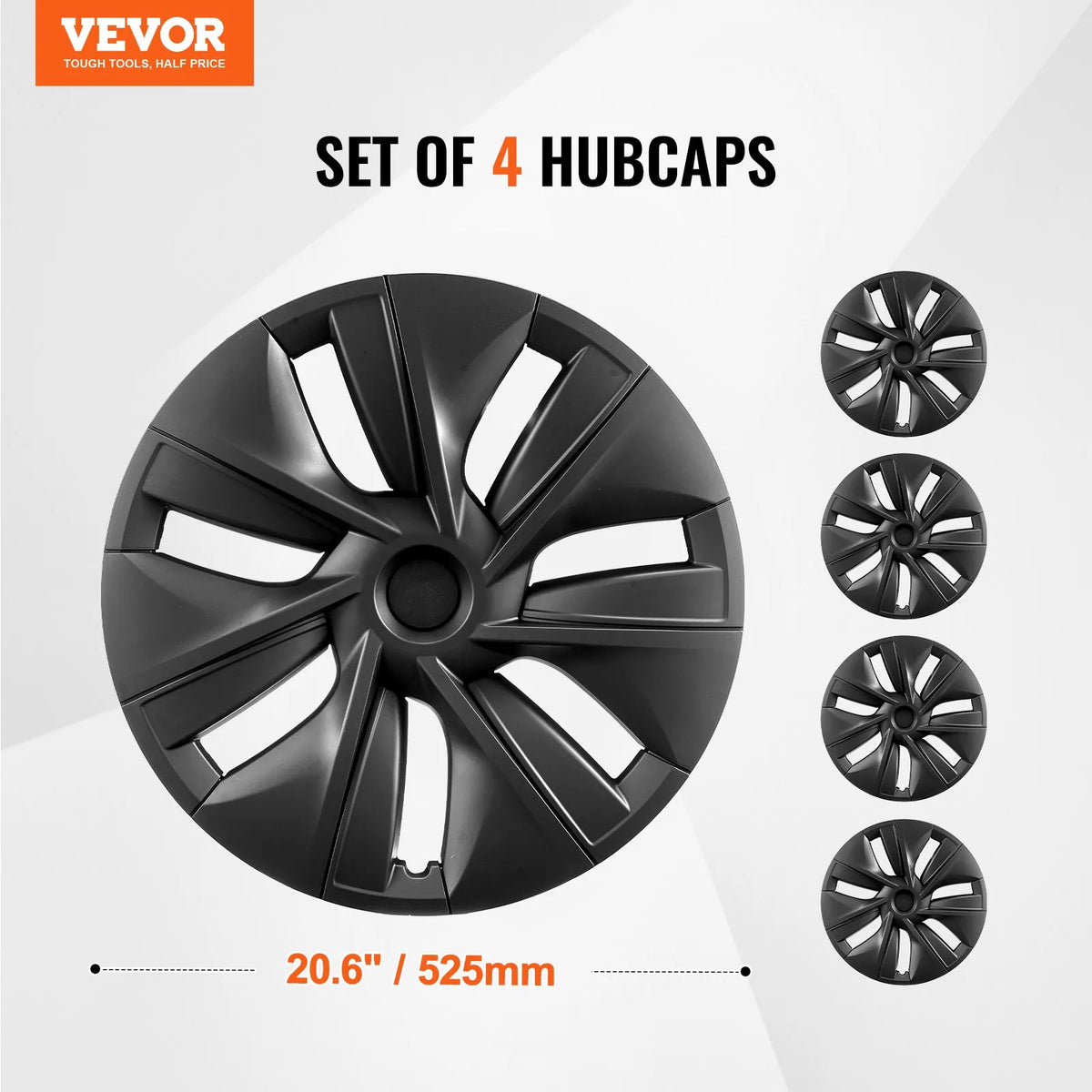 48.3 cm wheel disc cover 2020–2023 Model Y with valve opening
