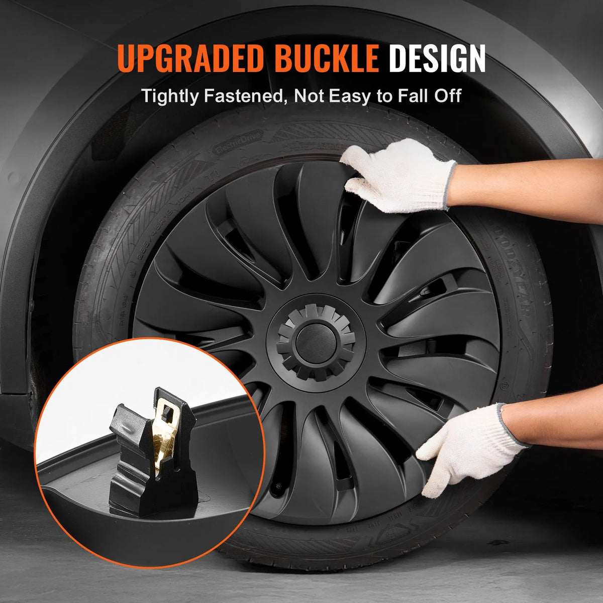 48.3 cm Disc Cover 2021–2023 Model Y, with Valve Opening