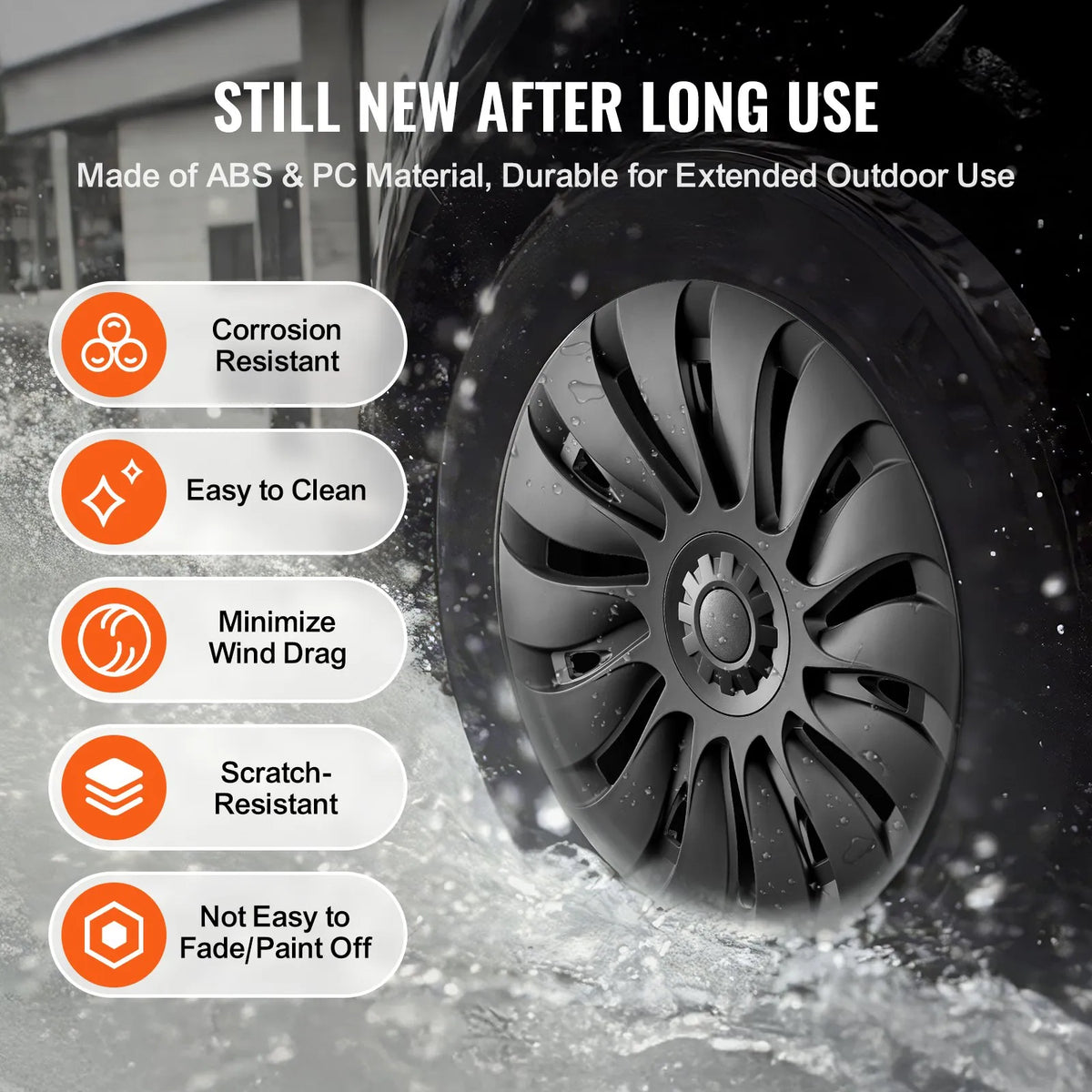 48.3 cm Disc Cover 2021–2023 Model Y, with Valve Opening