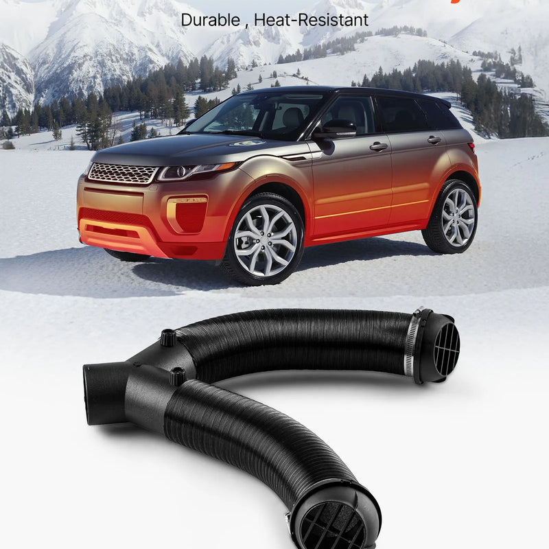 VEVOR dīzeļa sildītāja gaisa cauruļu un ventilācijas komplekts, 75 mm silta gaisa izvads ar Y veida savienotāju un gaisa kanālu skavām, paredzēts 2 kW, 5 kW un 8 kW dīzeļa sildītājiem, melns