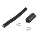 Dīzeļsildītāja ieplūdes cauruļu komplekts, Ø 25 mm gaisa kanāla šļūtene, stiepjama un lokana ieplūdes filtra trokšņa slāpētāja caurule ar skavām, 2-8 kW