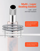 Izplūdes korpusa savienojums 24 mm dīzeļsildītājam, leņķa tipa izplūdes caurules savienojums ar skrūvēm, uzgriežņiem un blīvi, piemērots 2 kW, 5 kW un 8 kW dīzeļsildītājiem, izgatavots no 316 nerūsējošā tērauda