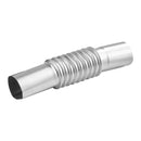 Dīzeļsildītāja izplūdes caurules elkonis ar 25 mm savienotāju, nerūsējošā tērauda vēja aizsarguzgalis, 4 skavas, 2 kW–8 kW