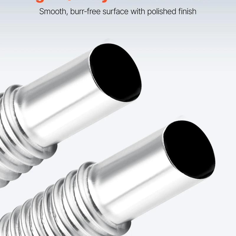 Dīzeļsildītāja izplūdes caurules elkonis ar 25 mm savienotāju, nerūsējošā tērauda vēja aizsarguzgalis, 4 skavas, 2 kW–8 kW