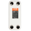 VEVOR 100 plākšņu siltummaiņa – 4 x 1-1/4" порта MNPT, 5" x 12", Brazēts 316L Nerūsējošais Tērauds