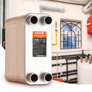 VEVOR 100 plākšņu siltummaiņa – 4 x 1-1/4" порта MNPT, 5" x 12", Brazēts 316L Nerūsējošais Tērauds