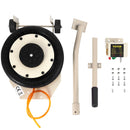 VEVOR 5 T5000 kg pneimatiskā pacēlāja trīskāršais maisa gaisa pacēlājs, pacelšanas augstums 16,5-40,6 cm, 5000 kg ietilpība, ātrs pacelšanas laiks