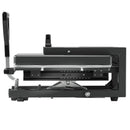 VEVOR hibrīdā termoprese 380 x 380 mm, 5 - in - 1 daudzfunkcionāla sublimācijas prese T - krekliem, krūzēm, termokrūzēm, cepurēm un šķīvjiem, ātra un vienmērīga uzsilšana, viegli vadāma, melna - ZEMLETES.LV