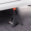 VEVOR domkratu statīvi, 3 t celtspēja, augstums regulējams no 275 līdz 415 mm, piemēroti SUV, pikapiem, automašīnām un UTV/ATV, sarkani, 1 pāris