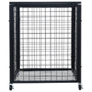 VEVOR Ritošais Sporta Bumbu Uzglabāšanas Grozs ar Aizslēdzamiem Dubultajiem Vākiem | Sporta Aprīkojuma Organizētājs Iekštelpām un Āra Lietošanai | Tērauda Uzglabāšanas Statīvs Garāžām, Spēļu Grupām, Sporta Zālēm un Skolām