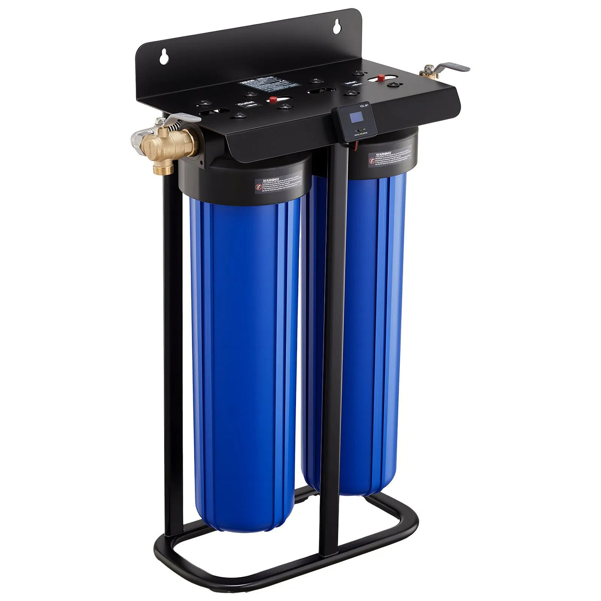 VEVOR dejonizēta ūdens sistēma auto mazgāšanai ar 2 x 4 l DI sveķiem, TDS mērītāju un apvada vārstu, beznosēdumu ūdens filtrs automašīnām, kemperiem, motocikliem un logiem - ZEMLETES.LV