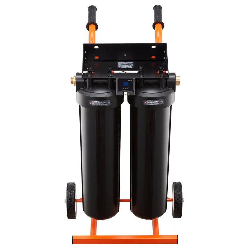 VEVOR dejonizēta ūdens sistēma auto mazgāšanai ar 2 x 4 l DI sveķiem un TDS mērītāju, pārnēsājams beznosēdumu ūdens filtrs automašīnām, kemperiem, motocikliem un logiem - ZEMLETES.LV