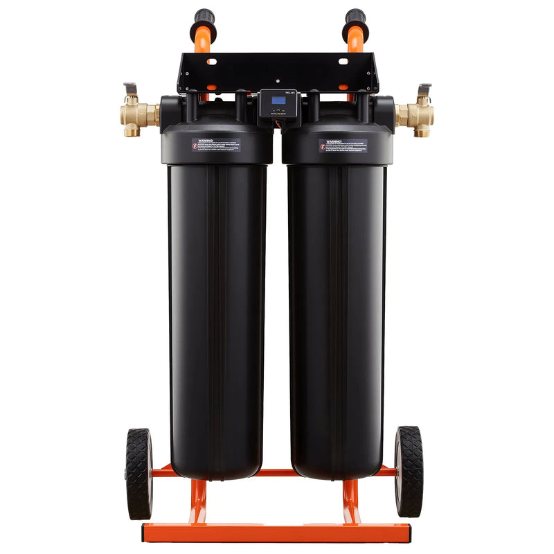 VEVOR dejonizēta ūdens sistēma auto mazgāšanai ar 2 x 4 l DI sveķiem, apvada vārstu un TDS mērītāju, pārnēsājams beznosēdumu ūdens filtrs automašīnām, kemperiem un logiem - ZEMLETES.LV