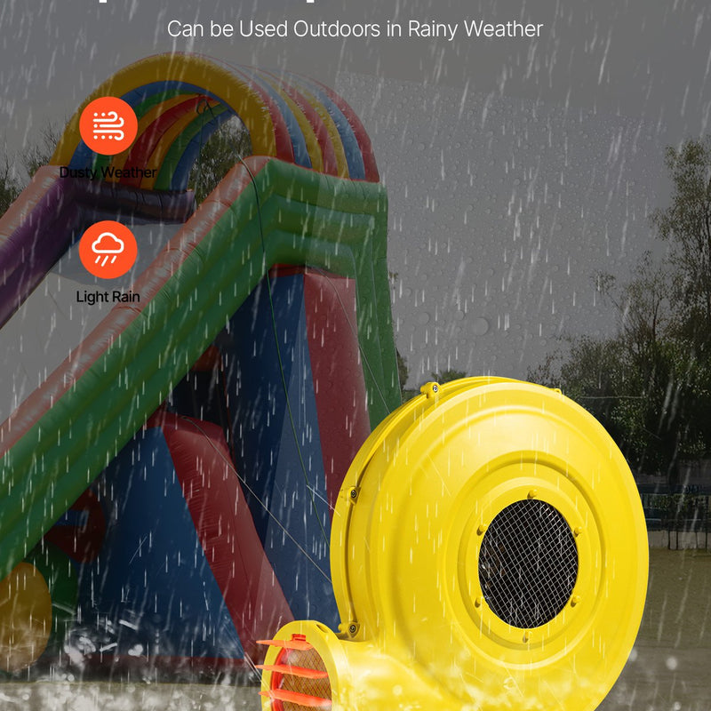 VEVOR piepūšamais atrakciju ventilators, 950 W, komerciālai lietošanai