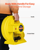 VEVOR piepūšamais atrakciju ventilators, 950 W, komerciālai lietošanai