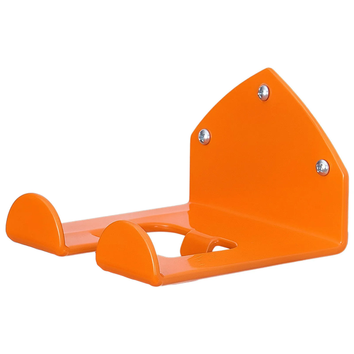 VEVOR Wall Mounted Tool Holders for Garden Power Tools, 2 Pieces, 150 mm, Total Load Capacity 82 kg, for Trimmers, Leaf Blowers and Chainsaws, Orange