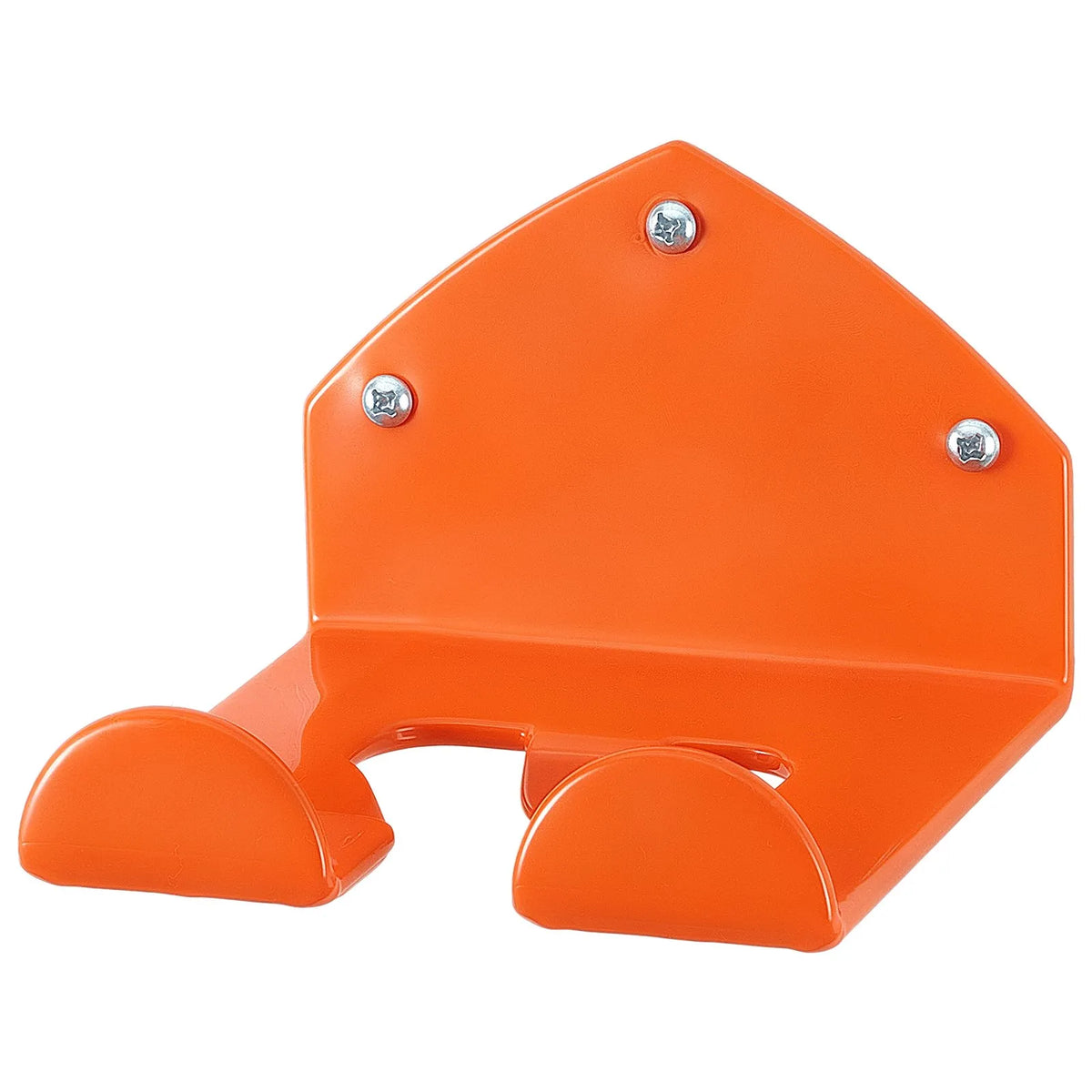 VEVOR Wall Mounted Tool Holders for Garden Power Tools, 2 Pieces, 150 mm, Total Load Capacity 82 kg, for Trimmers, Leaf Blowers and Chainsaws, Orange