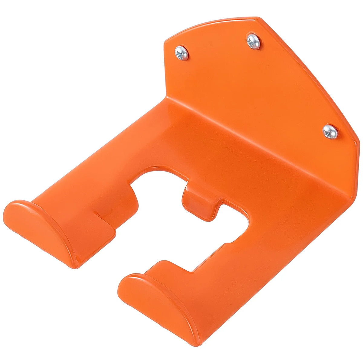 VEVOR Wall Mounted Tool Holders for Garden Power Tools, 2 Pieces, 150 mm, Total Load Capacity 82 kg, for Trimmers, Leaf Blowers and Chainsaws, Orange