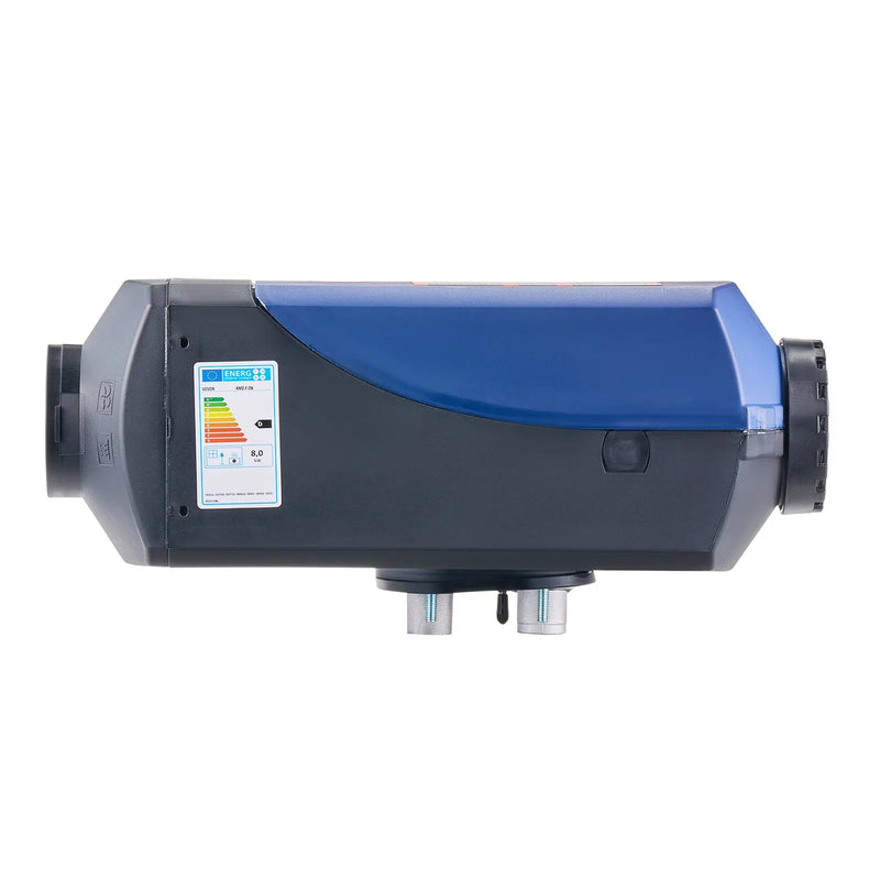 Dīzeļdegvielas sildītājs, 8 kW, DC 12 V/24 V, pārnēsājams gaisa sildītājs ar tālvadību un LCD ekrānu, ātra uzsildīšana, zems trokšņa līmenis, 10 l degvielas tvertne, piemērots automašīnām, furgoniem, kemperiem un kravas auto