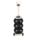 VEVOR pneimatiskais domkrats, 3 t trīskāršs gaisa spilvenu domkrats ar sešām tērauda caurulēm, pacelšanas augstums līdz 450 mm, 1–6 s ātra pneimatiskā pacelšana, ar regulējamu garu rokturi un gumijas paliktni automobiļu, apvidus auto un pikapu remontam