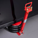 VEVOR pneimatiskais gaisa domkrats 5 t, trīskāršs gaisa spilvenu domkrats ar sešām tērauda caurulēm, pacelšanas augstums līdz 464 mm, ātra pacelšana 4–10 s, ar regulējamu garu rokturi un gumijas paliktni automašīnām, SUV un pikapiem