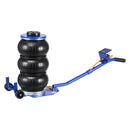 VEVOR pneimatiskais gaisa domkrats 3 t, trīskāršs gaisa spilvenu domkrats ar sešām tērauda caurulēm, pacelšanas augstums līdz 450 mm, ātra pacelšana 1–6 s, ar garu rokturi un gumijas paliktni automašīnām, SUV un pikapiem