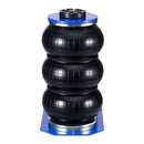 VEVOR pneimatiskais gaisa domkrats 3 t, trīskāršs gaisa spilvenu domkrats ar sešām tērauda caurulēm, pacelšanas augstums līdz 450 mm, ātra pacelšana 1–6 s, ar īsiem rokturiem un gumijas paliktni automašīnām, SUV un pikapiem