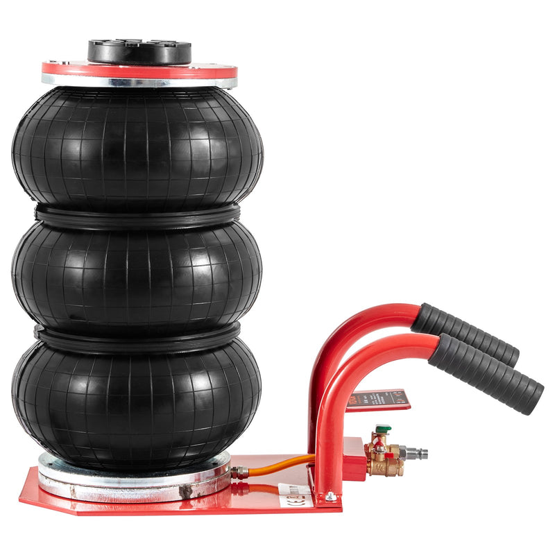 VEVOR Trīskāršais Gaisa Dzinējs 3 Tonnas Pneimatiskā Dzinēja Stiprinājums Automobiļiem un SUV Pacelšanai