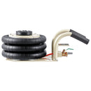 VEVOR trīskāršais gaisa maisa pacēlājs, 3000 kg, ar sešām tērauda caurulēm, pacelšanas augstums līdz 450 mm, 3-5 s ātra pacelšana, ar sānu rokturiem, piemērots automobiļiem, garāžām, remontiem (balts)