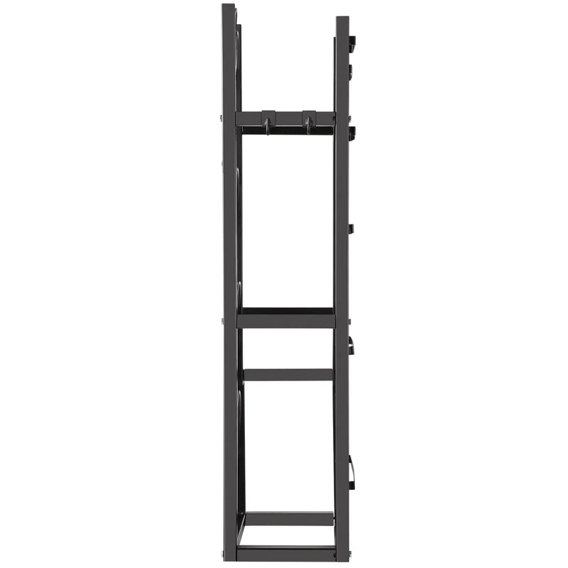 Gāzes konteineru plaukts, ar ietilpību 1 x 22,7 kg, 2 × 13,6 kg un 3 mazie baloni, uzglabāšanai un transportēšanai