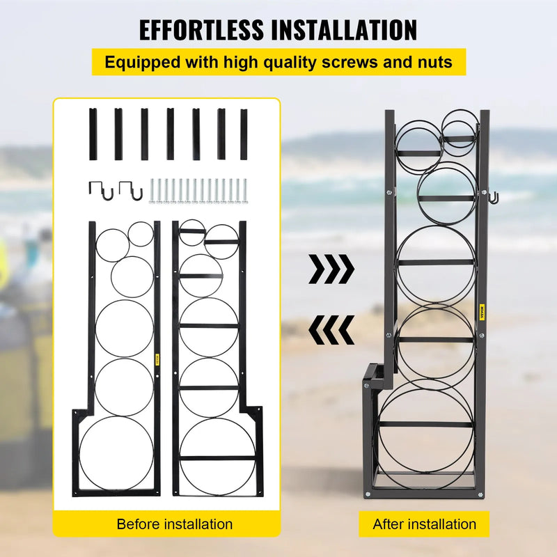 Gāzes konteineru plaukts, ar ietilpību 1 x 22,7 kg, 2 × 13,6 kg un 3 mazie baloni, uzglabāšanai un transportēšanai