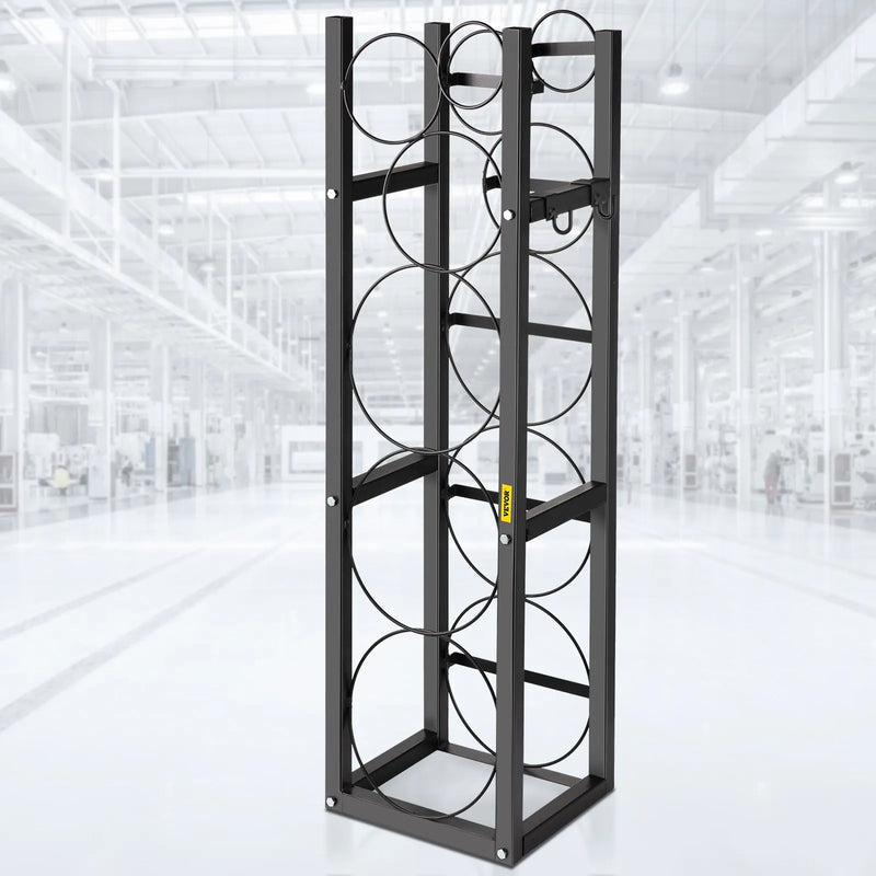 Tvertņu statīvs, 3 tvertnēm līdz 13,6 kg un 3 mazajām tvertnēm